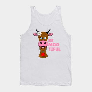 BEAUTIFUL Cow Lover Quote Tank Top